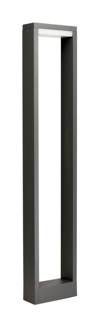 Lampa ogrodowa Form 80cm.jpgLampa ogrodowa Form 80 cm LED IP54 w kolorze ciemny popiel, aluminiowa, na białym tle