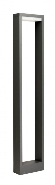 Lampa ogrodowa Form 80cm.jpgLampa ogrodowa Form 80 cm LED IP54 w kolorze ciemny popiel, aluminiowa, na białym tle