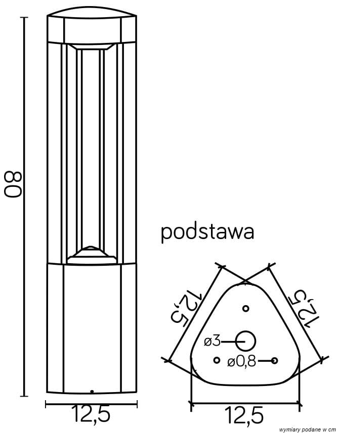 Lampa ogrodowa Fan 80 cm 3.jpg