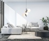 Lampa wisząca Bloom 4 black w salonie.jpg