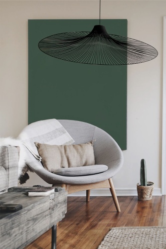 Lampa wisząca Dot – duża, ażurowa oprawa z czarnego metalu, idealna do loftowych i przestronnych wnętrz. Wizualizacja