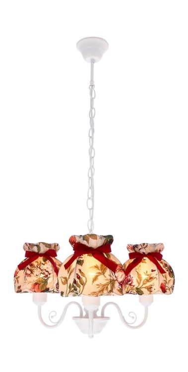 Żyrandol Rozano zdjecie lampy na białym tle.