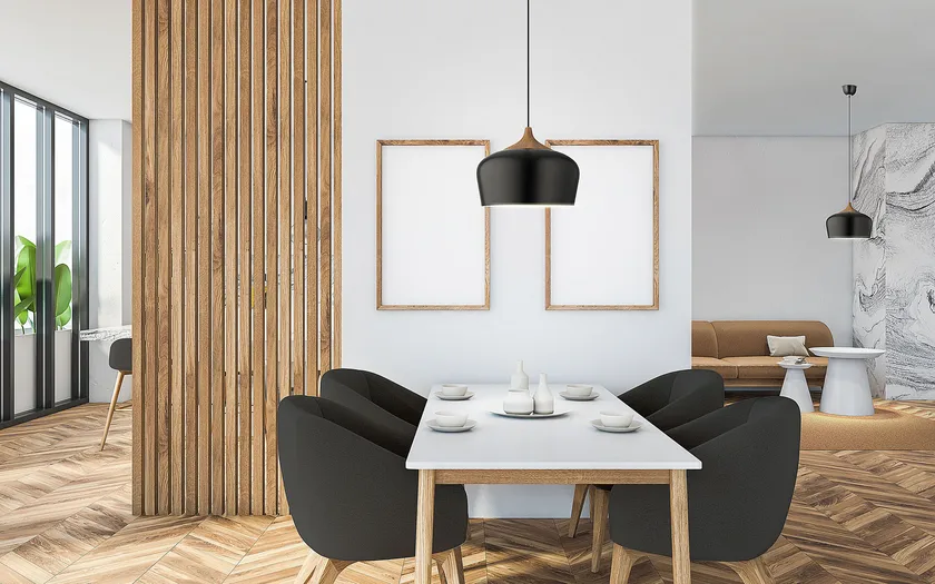 Lampa wisząca Toscana czarna.webp