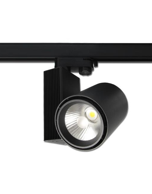 Halogen szynowy 3 fazowy Alto czarny.