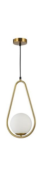 Lampa wisząca Neve gold.
