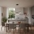 Lampa LED Orion w jadalni.