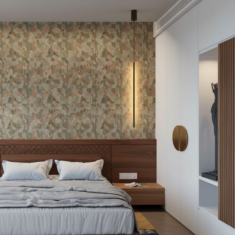 Lampy Neo w sypialni w stylu modern retro 2.