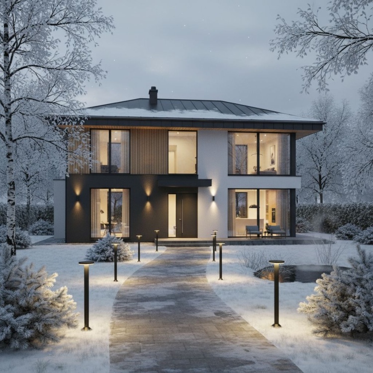 Lampa stojąca Rondo do ogrodu.