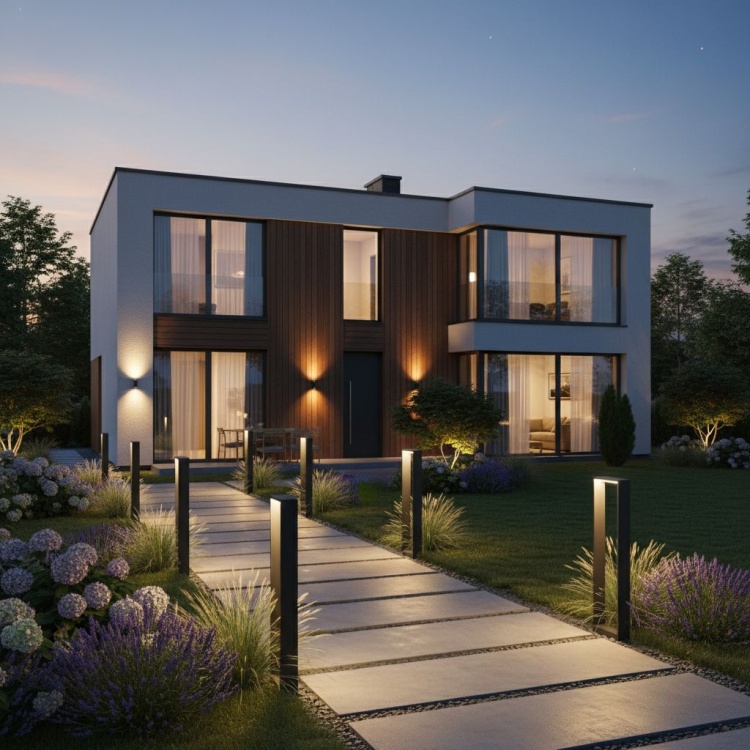 Stojąca lampa ogrodowa Form 80.