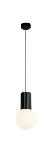 Lampa wisząca Arcus Ball czarna.