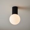 Plafon Arcus ball czarny