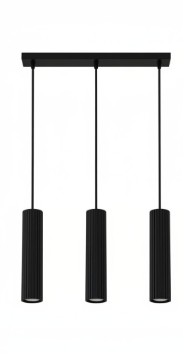 Lampa wisząca Arcus 3L czarna.