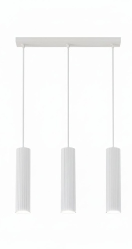 Lampa wisząca Arcus 3L biała.