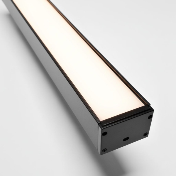 Lampa wisząca LED Prestige zbliżenie klosza.