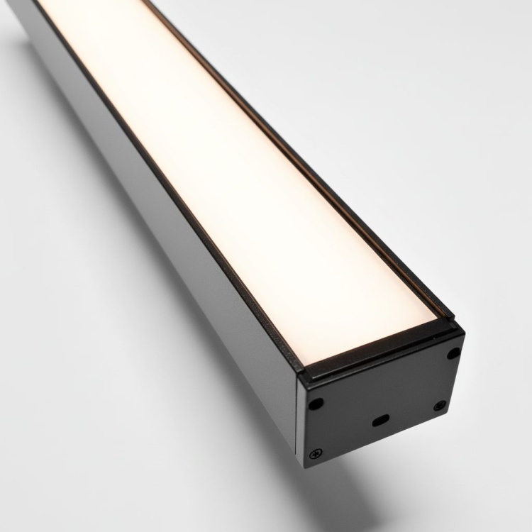 Lampa wisząca LED Prestige zbliżenie klosza.