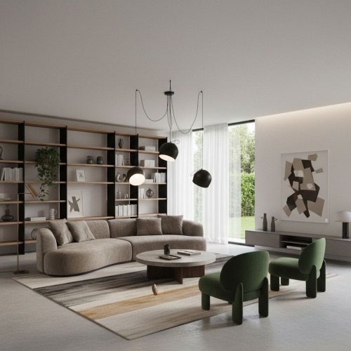 Amelie 3 lampa wisząca do salonu.