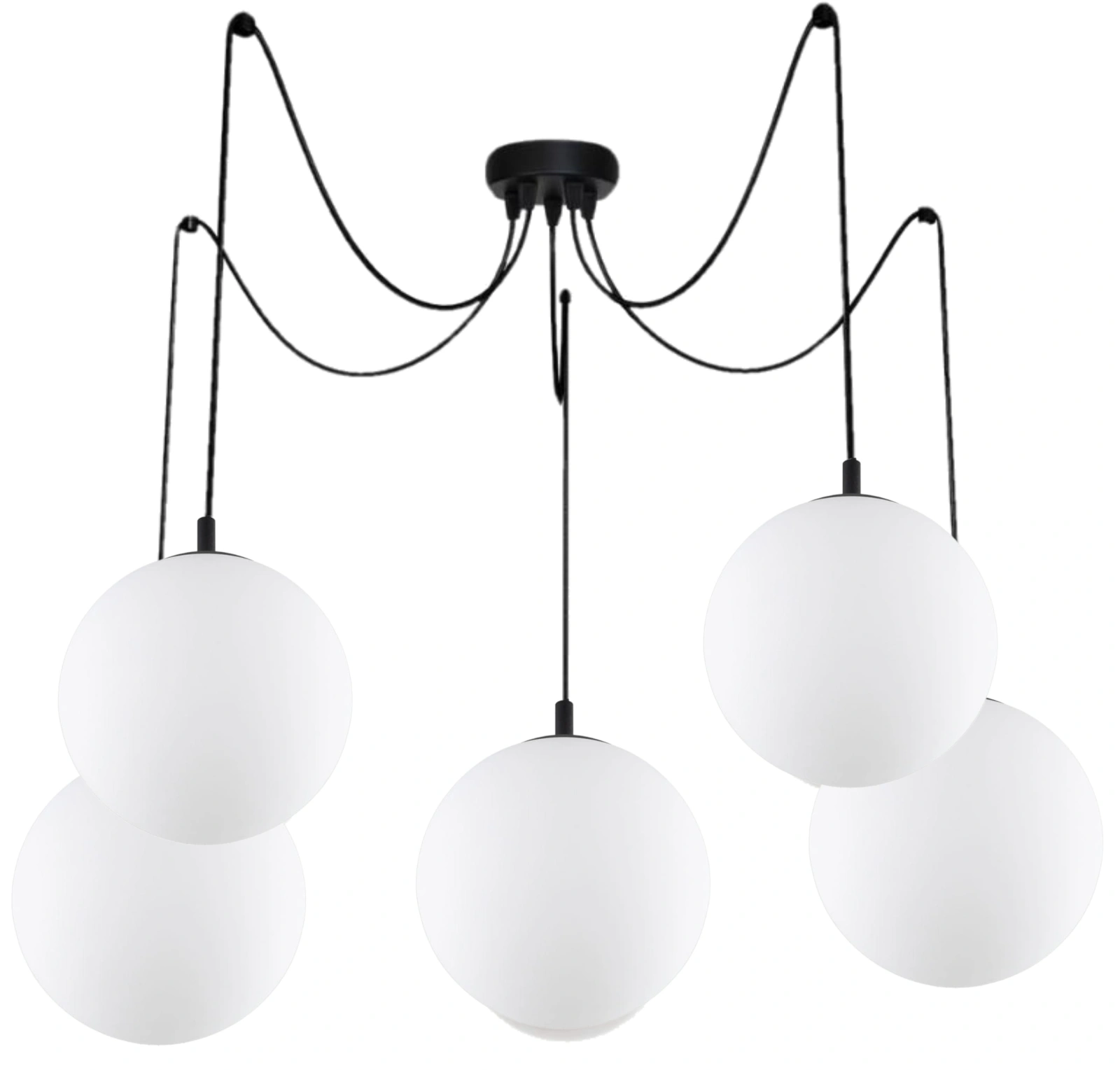 Lampa Pająk z pięciema dużymi kloszami.jpg