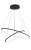 Lampa LED Orion black.