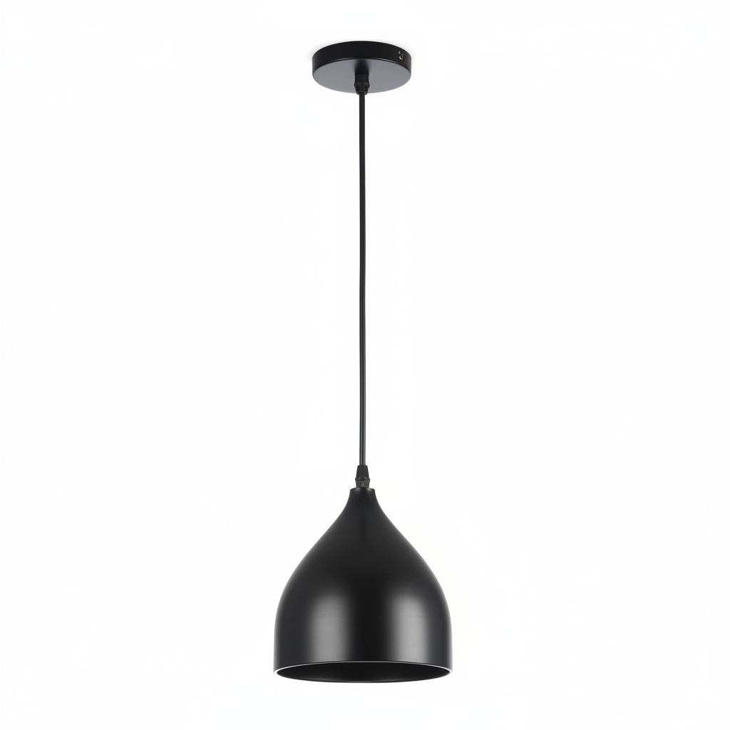 Lampa wisząca nad stół Noa czarna.