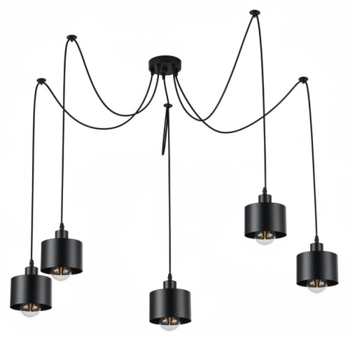 Lampa pająk Chris 5 ramion.
