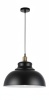 Lampa wisząca w stylu rustykalnym.