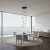Lampa Mia w nadmorskim apartamenice.
