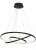 Lampa LED Ring 3 czarna.