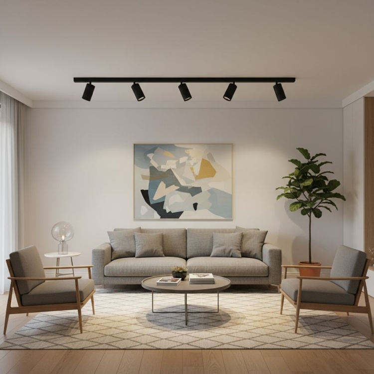 Lampa sufitowa Karbon 6.