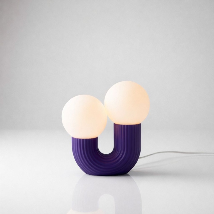 Lampka Arte fioletowa