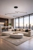 Nowoczesna lampa LED Velo w penthousie