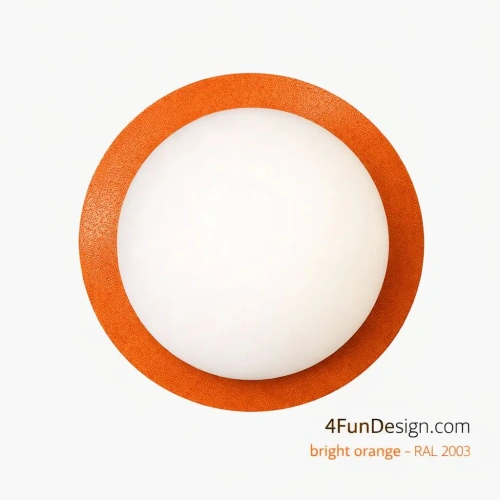 Kinkiet Luna bright orange