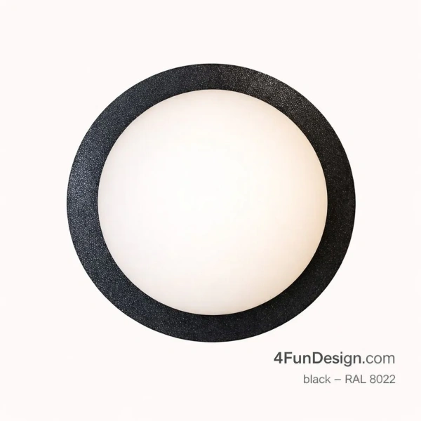Kinkiet Luna black
