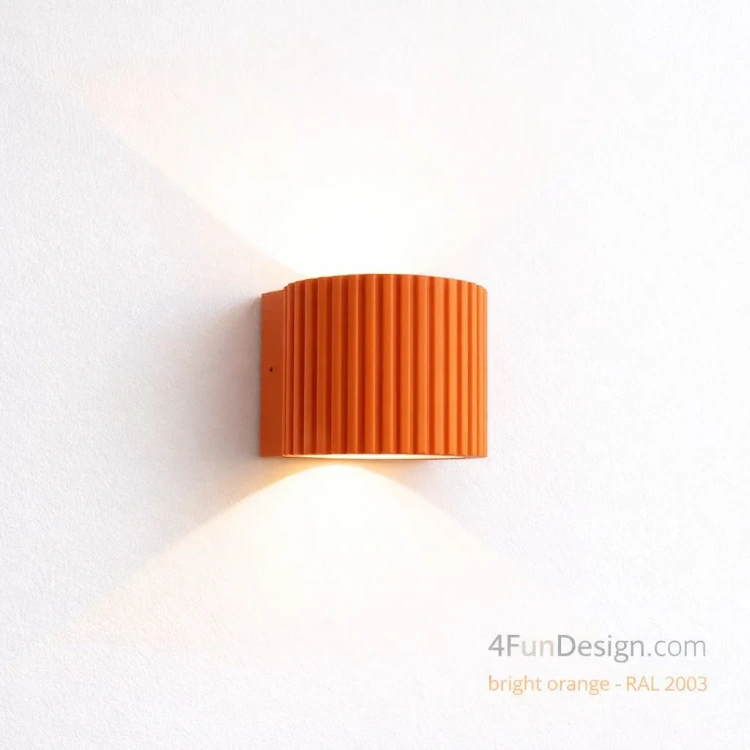 Kinkiet Arcus Bright orange