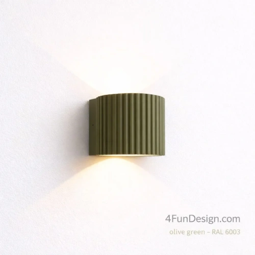 Kinkiet Arcus green olive