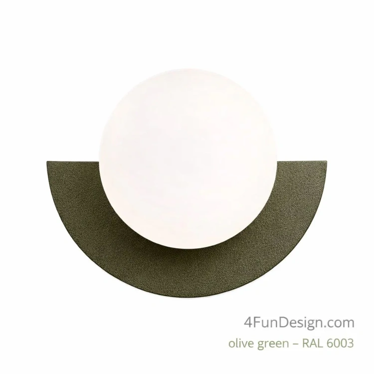 Kinkiet Moon green olive