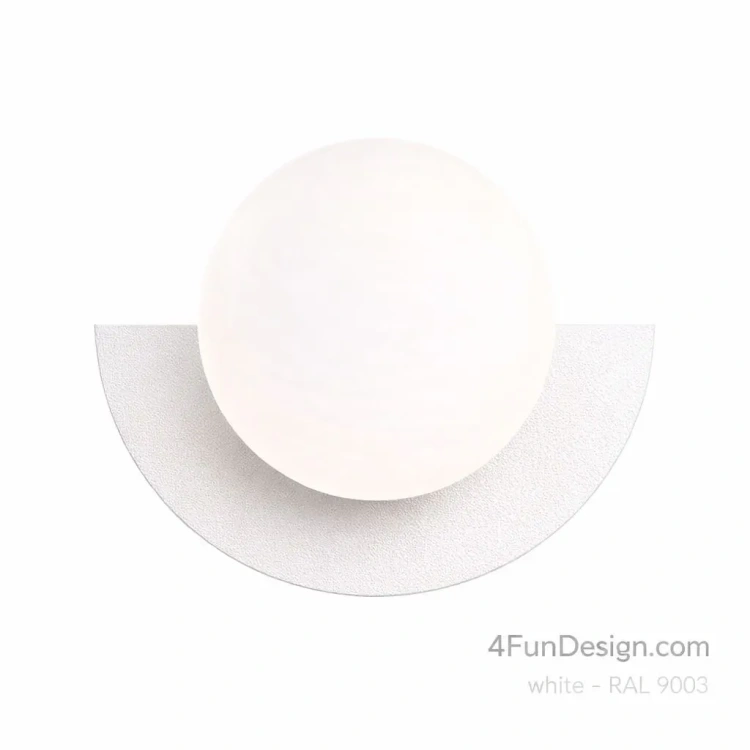 Kinkiet Moon white