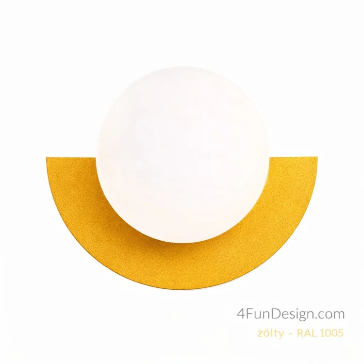Kinkiet Moon yellow