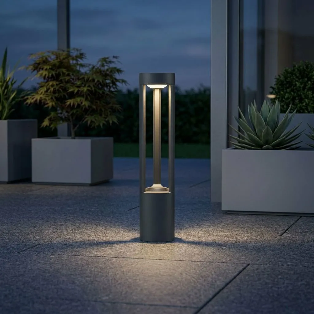Lampa Ogrodowa słupek o wysokości 60 cm dostępna w sklepie 4FunDesign