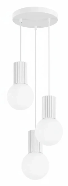 Lampa wisząca Arcus ball 3P biała