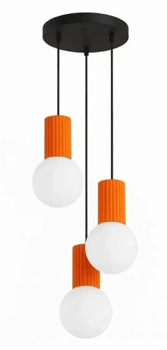 Lampa wisząca Arcus ball 3P bright orange