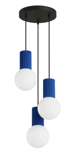 Lampa wisząca Arcus ball 3P super blue
