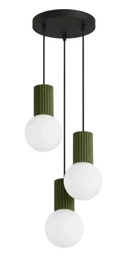 Lampa wisząca Arcus ball 3P green olive
