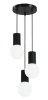 Lampa wisząca Arcus ball 3P czarna
