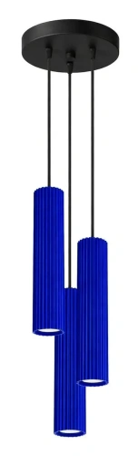 Karbowana lampa Arcus 3P  super blue