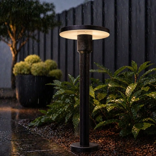 Lampa ogrodowa Rondo w ogrodzie