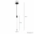 Lampa wisząca LED Tuba Flex 50 cm do jadalni wymiary