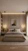 Lampy LED Orbit w sypialni