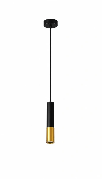 Lampa wisząca Sorento czarno - złota