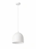 Duża metalowa lampa o średnicy 27 cm