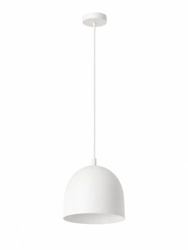 Duża metalowa lampa o średnicy 27 cm